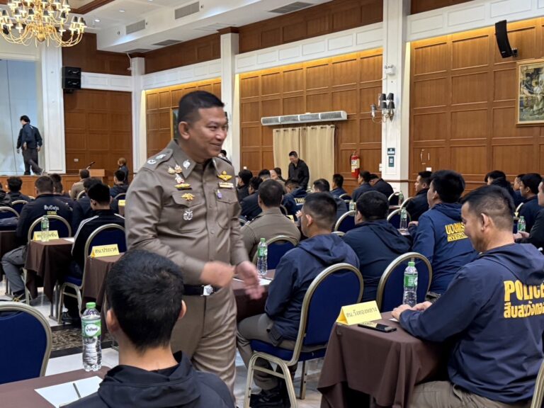 “รองจ๋อ” ติวเข้มทัพนครบาล! เปิดเวทีเวิร์กชอปอัปเกรดวิชาล่าขบวนการค้ายา ล้างบางมาเฟียกรุง