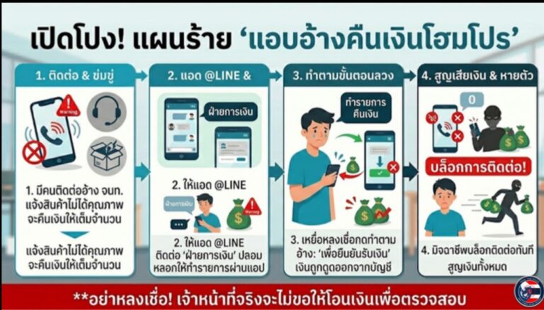 “เปิด 3 มุกเด็ดมิจฉาชีพจ้องขย้ำเด็ก 17-23 ปี เตือน ‘งานง่าย-รายได้ดี-โอนตรวจสอบ’ คือโกง!”