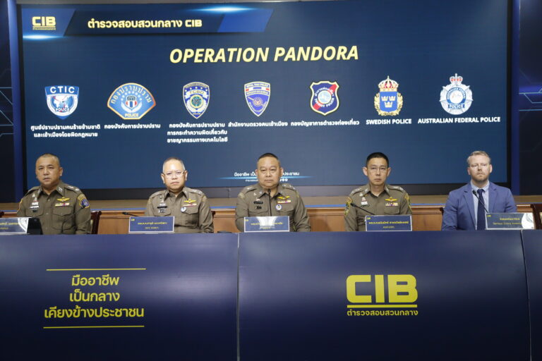 ทลายรัง ‘PANDORA’ บุกพูลวิลล่าหรู รวบ 3 มังกรสวีเดน คุมเว็บมืดค้ายาข้ามชาติ