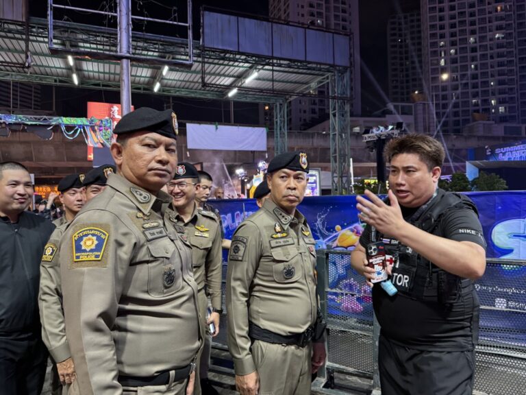 ผบช.น. ลงพื้นที่เข้มสงกรานต์กทม. ย้ำมาตรการคัดกรอง-ความปลอดภัยสูงสุด ชูคอนเซปต์ “เมาไม่ขับ เคารพสิทธิผู้อื่น”