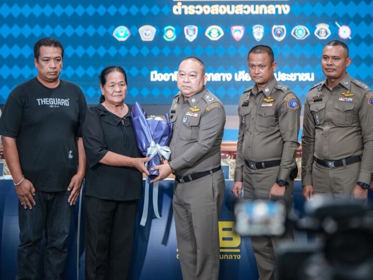 กองปราบฯ ปิดคดีฆ่าอำพรางดอนเจดีย์ รวบ “พ่อ-ลูก” ทมิฬ ด้านครอบครัวผู้เสียหายเขาขอบคุณ ปิดคดีได้